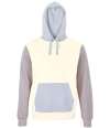 03818 Unisex Collins Organic Contrast Hoodie Natural colour image
